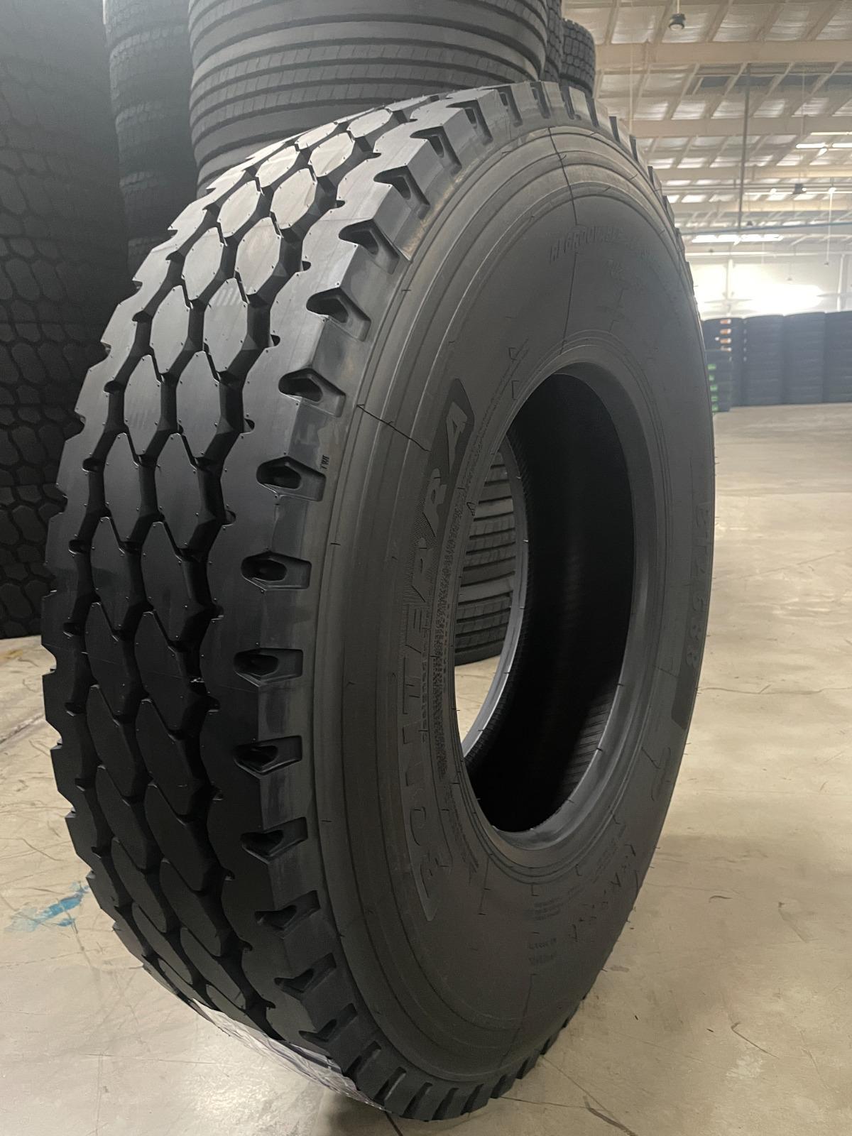 Bonterra truck tyre tread close-up